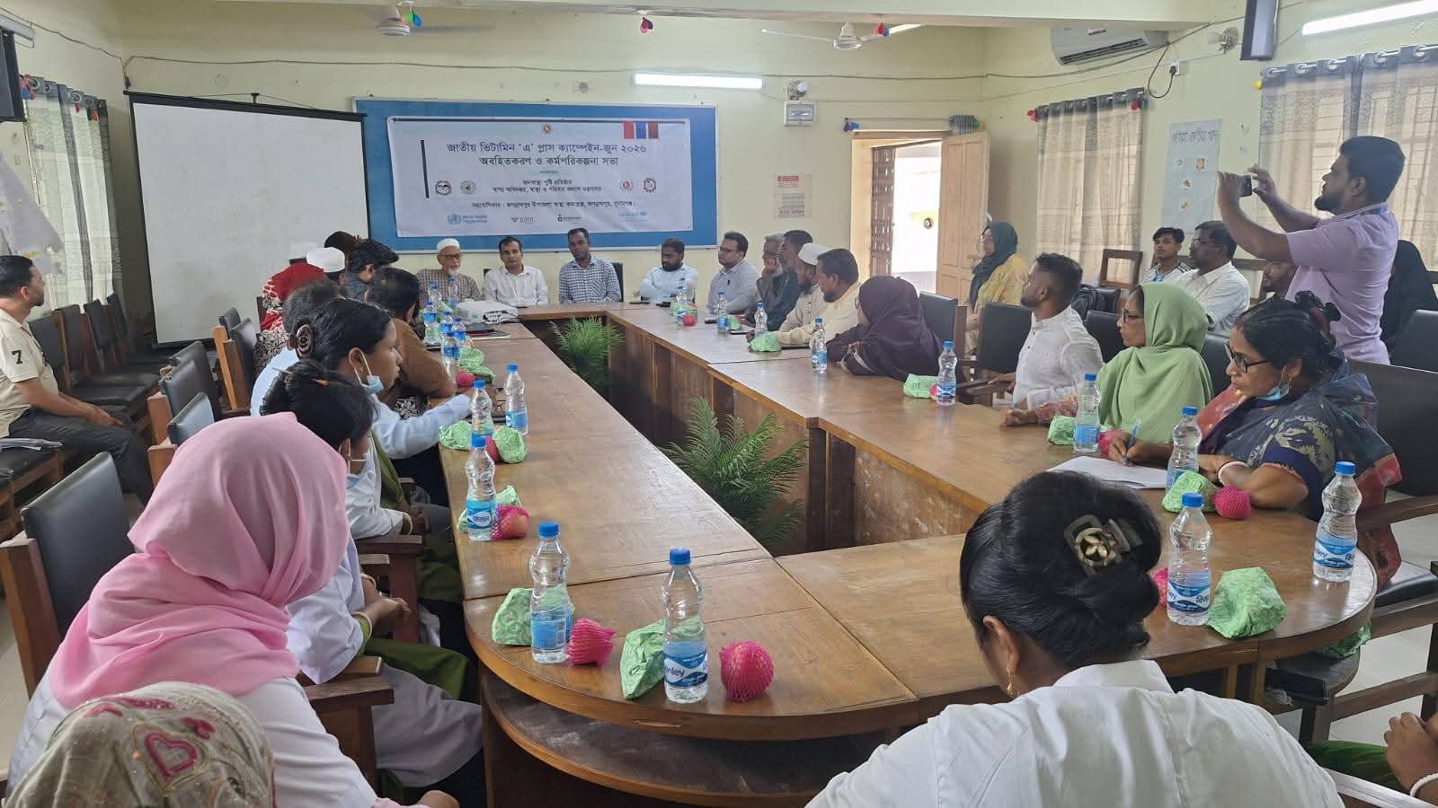 আসছে ২৮ জুন ভিটামিন ‘এ’ প্লাস ক্যাম্পেইন, শতভাগ সাফল্যের লক্ষে জগন্নাথপুরে প্রস্তুতি সভা